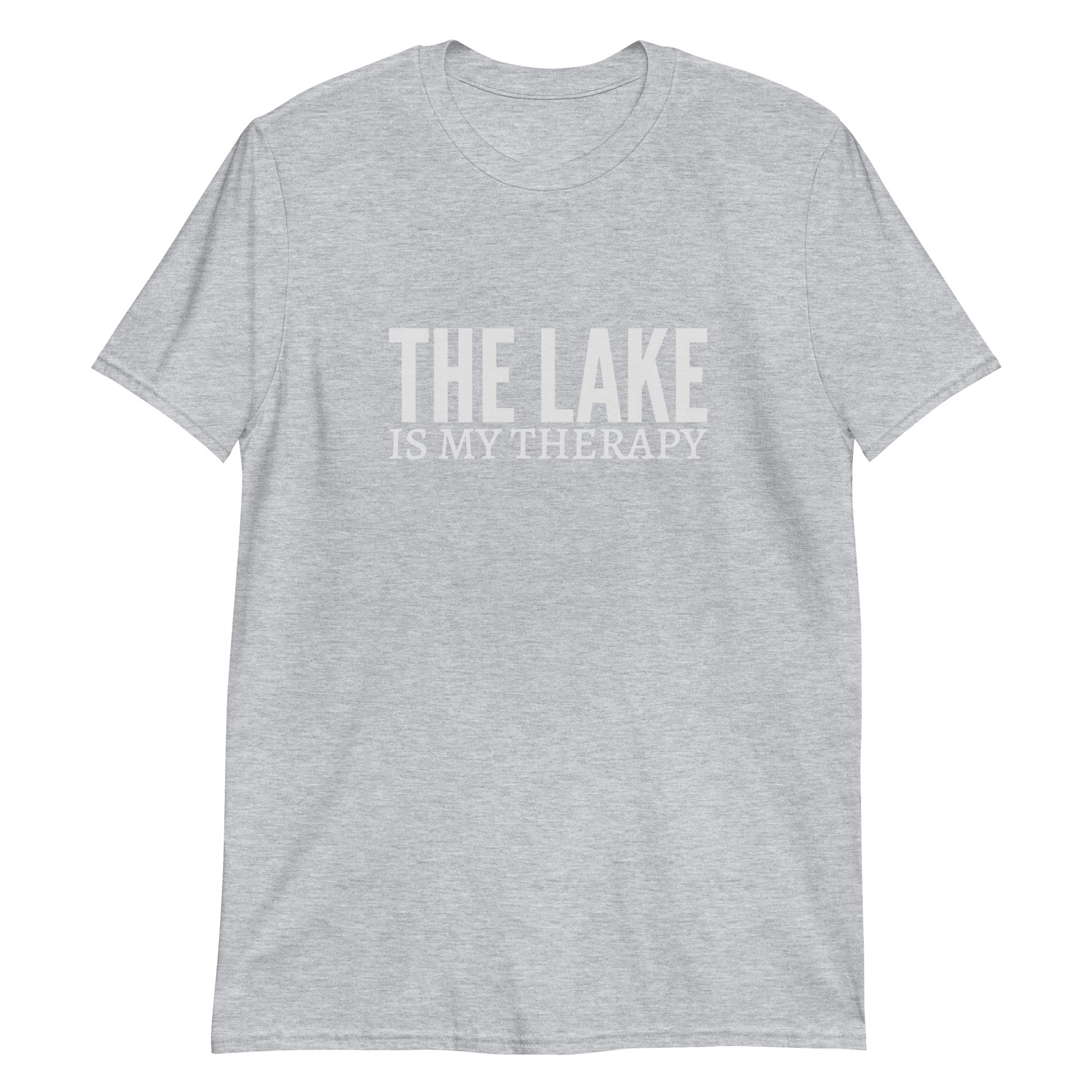The Lake Is My Therapy Short-Sleeve Unisex T-Shirt