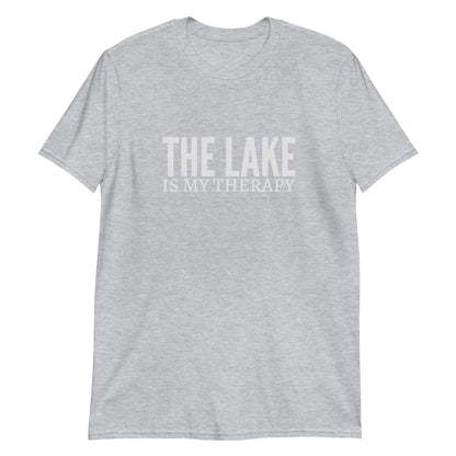 The Lake Is My Therapy Short-Sleeve Unisex T-Shirt