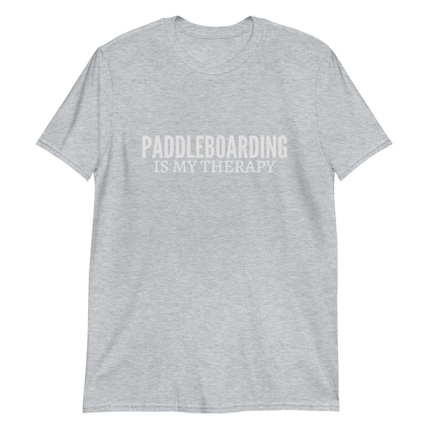 Paddleboarding Is My Therapy Short-Sleeve Unisex T-Shirt