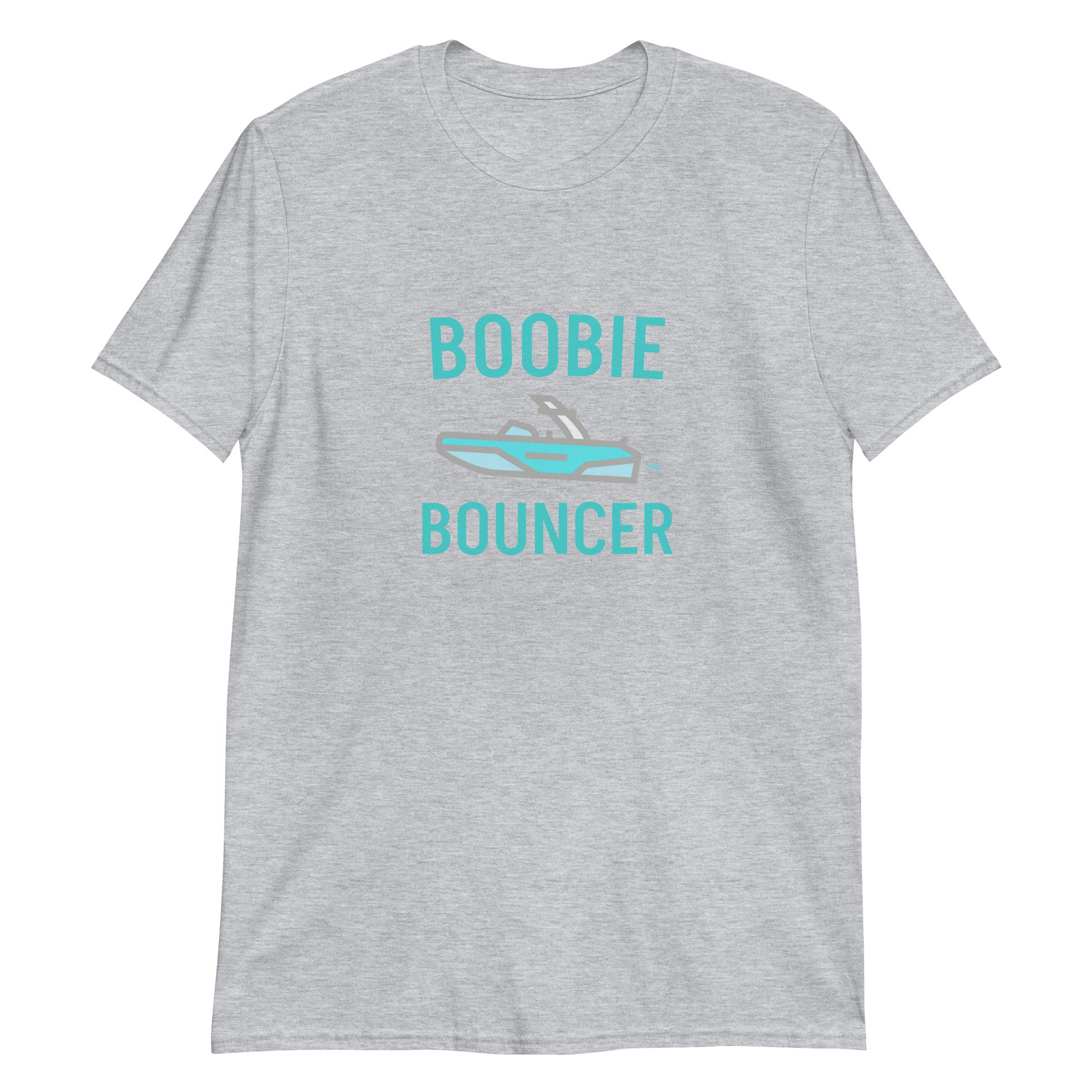 Boobie Bouncer Wakeboat Short-Sleeve Unisex T-Shirt