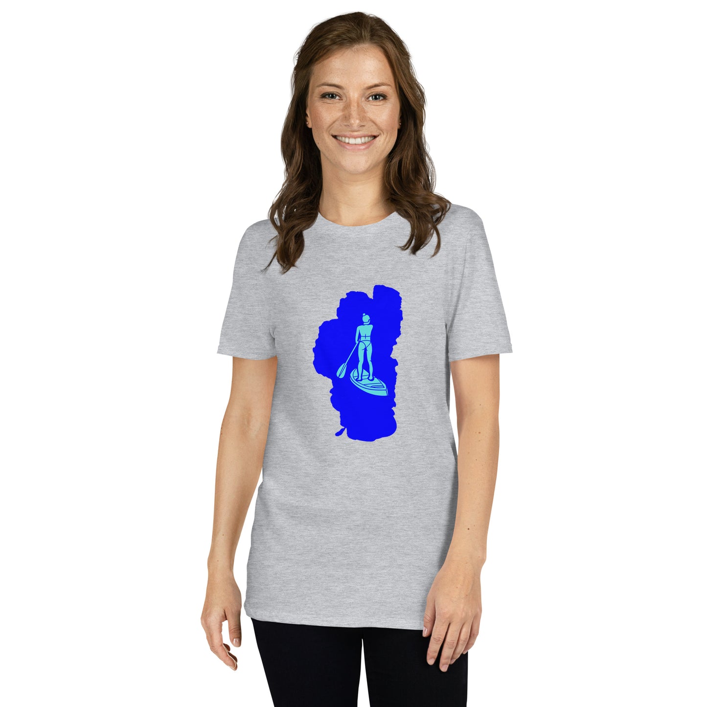 Paddleboarding Lake Tahoe Short-Sleeve Unisex T-Shirt