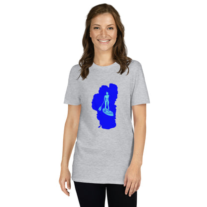 Paddleboarding Lake Tahoe Short-Sleeve Unisex T-Shirt