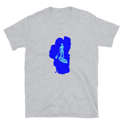 Paddleboarding Lake Tahoe Short-Sleeve Unisex T-Shirt