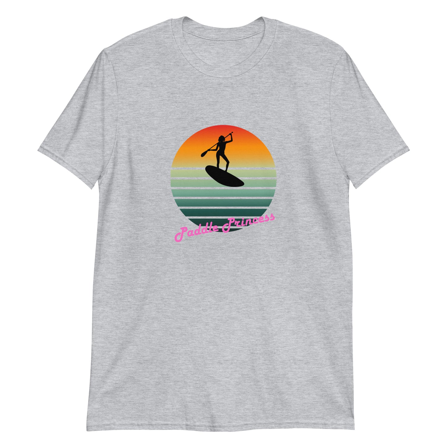 Paddle Princess at Sunset Short-Sleeve Unisex T-Shirt