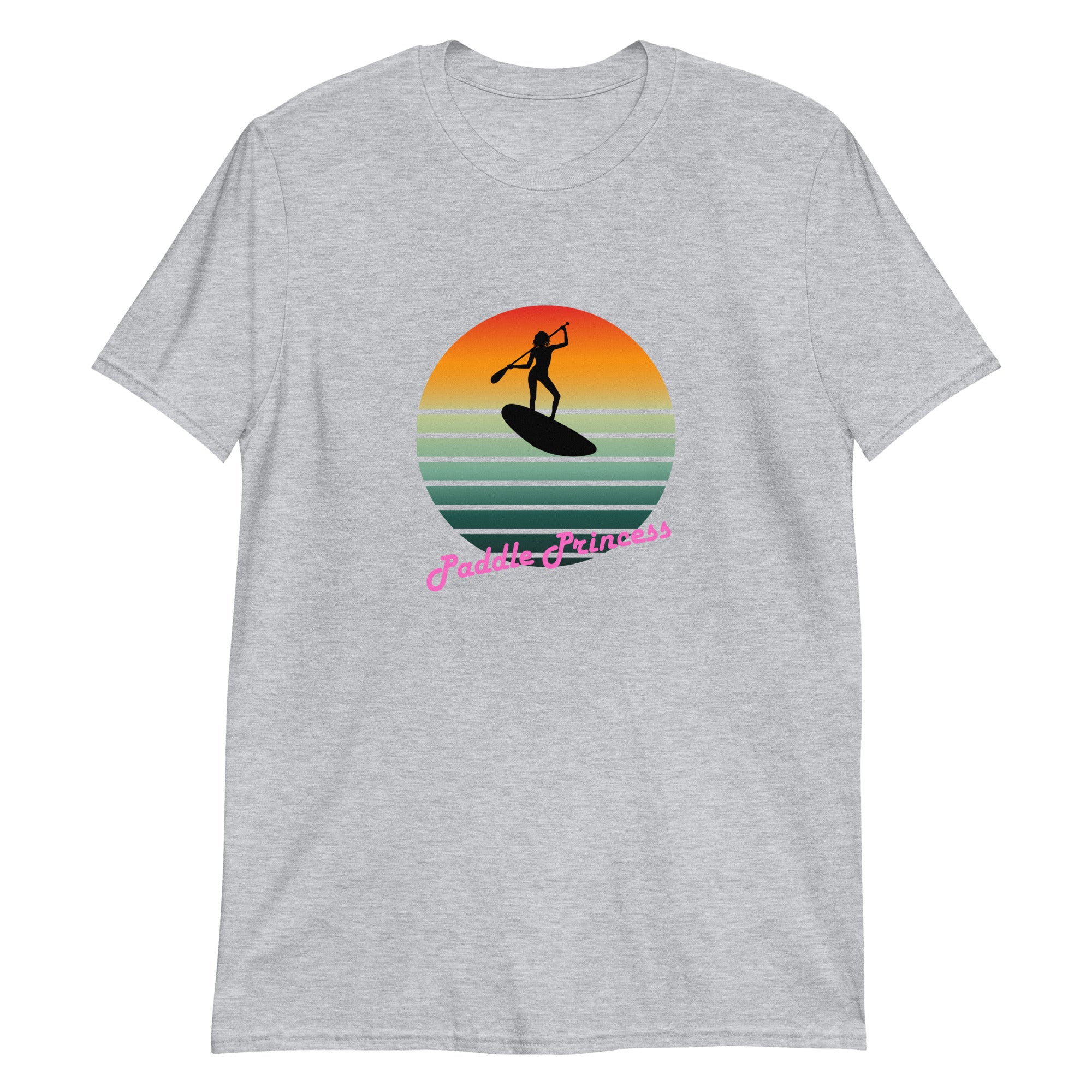 Paddle Princess at Sunset Short-Sleeve Unisex T-Shirt