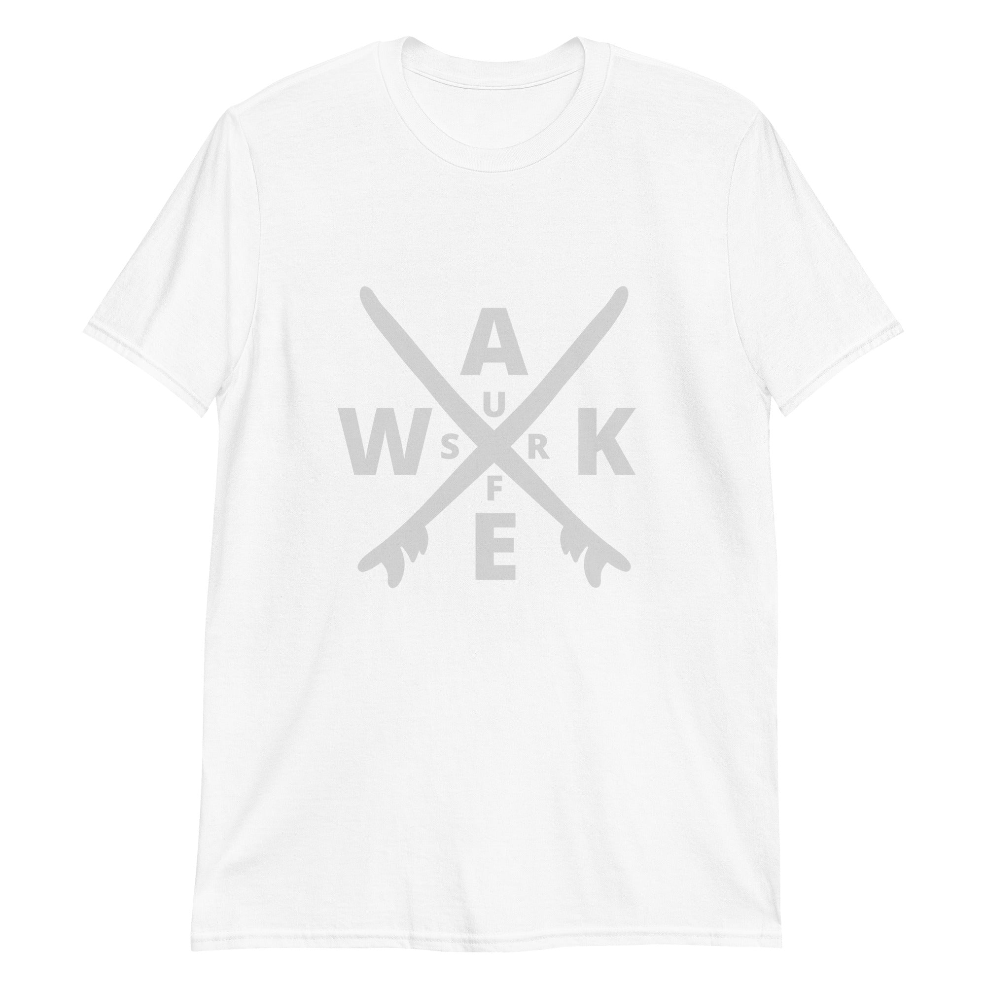 Wakesurf Board X Wake Surf Short-Sleeve Unisex T-Shirt