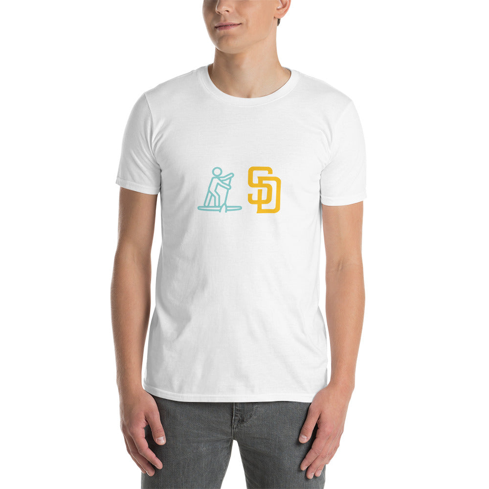 Paddleboard San Diego Short-Sleeve Unisex T-Shirt