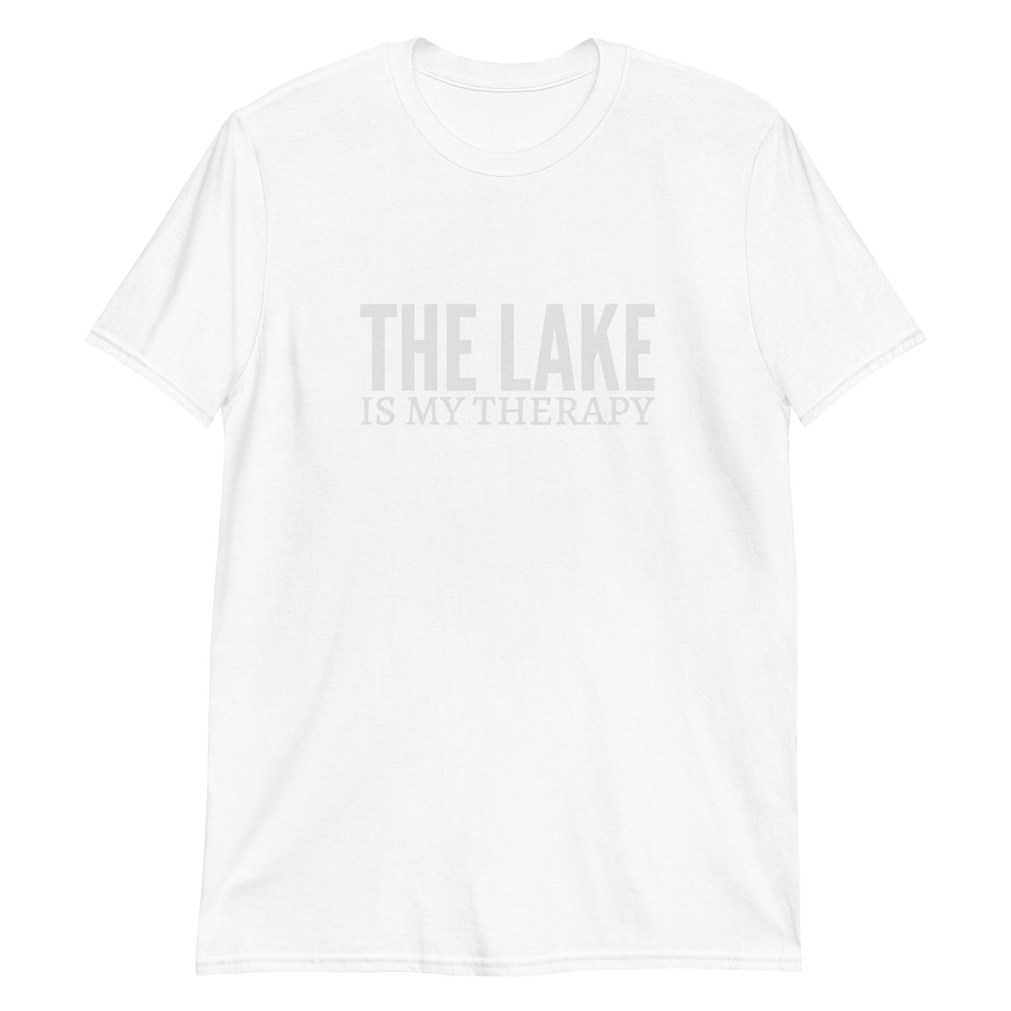The Lake Is My Therapy Short-Sleeve Unisex T-Shirt