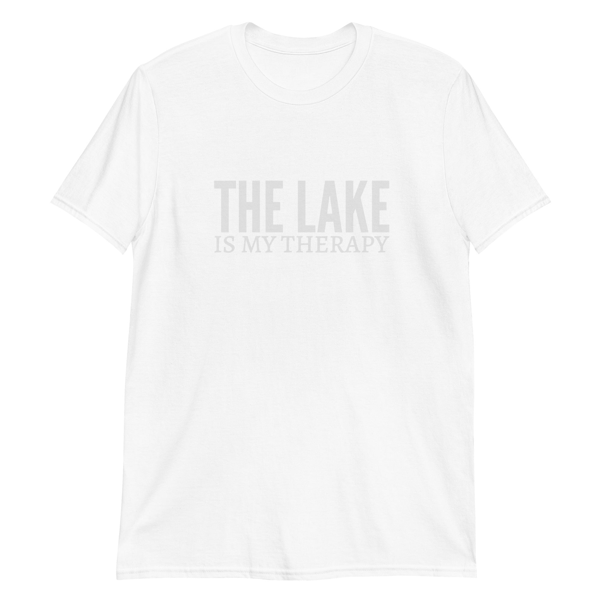 The Lake Is My Therapy Short-Sleeve Unisex T-Shirt