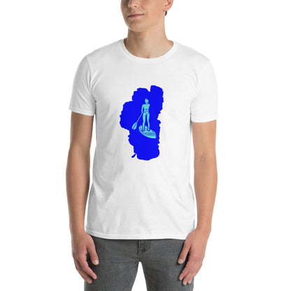 Paddleboarding Lake Tahoe Short-Sleeve Unisex T-Shirt