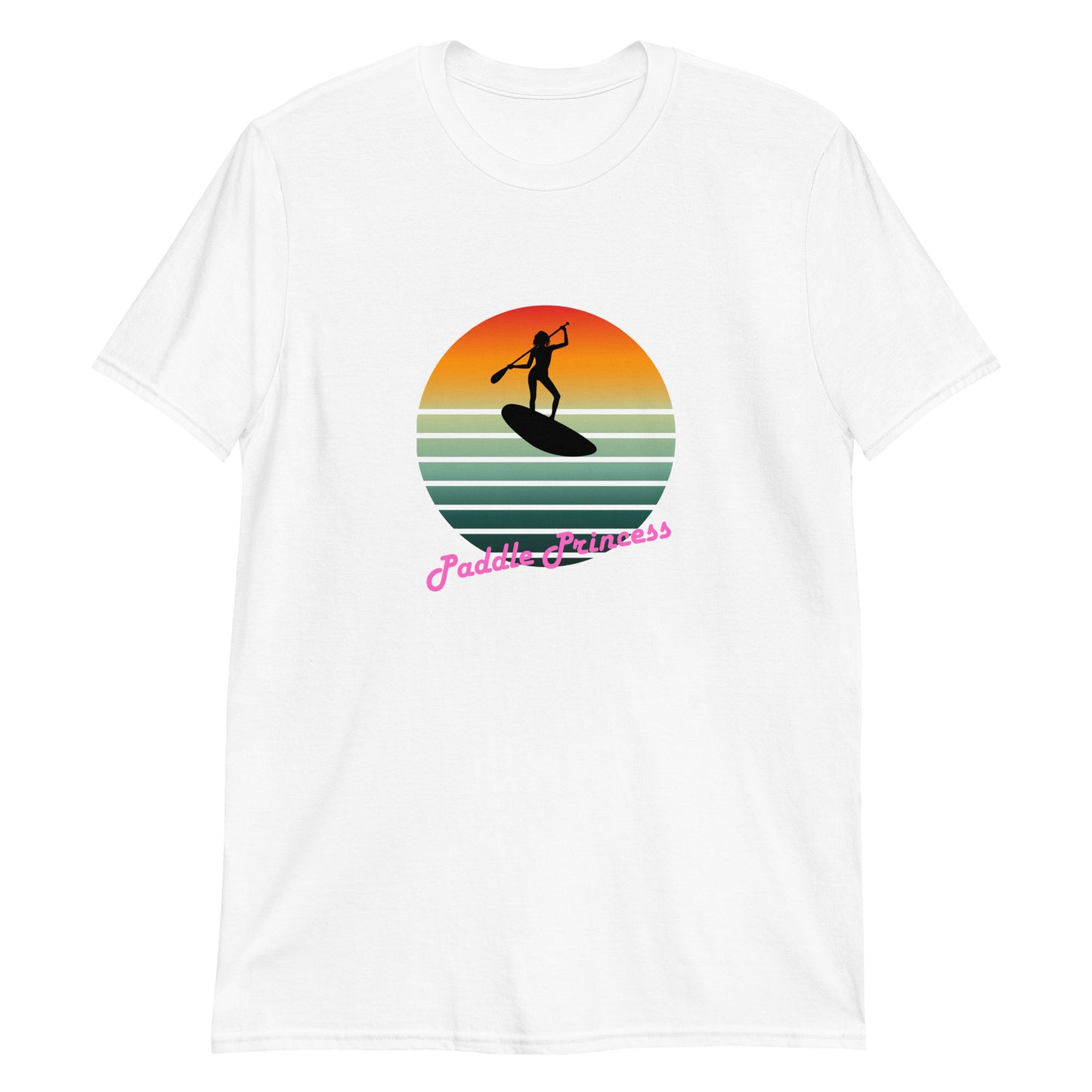 Paddle Princess at Sunset Short-Sleeve Unisex T-Shirt
