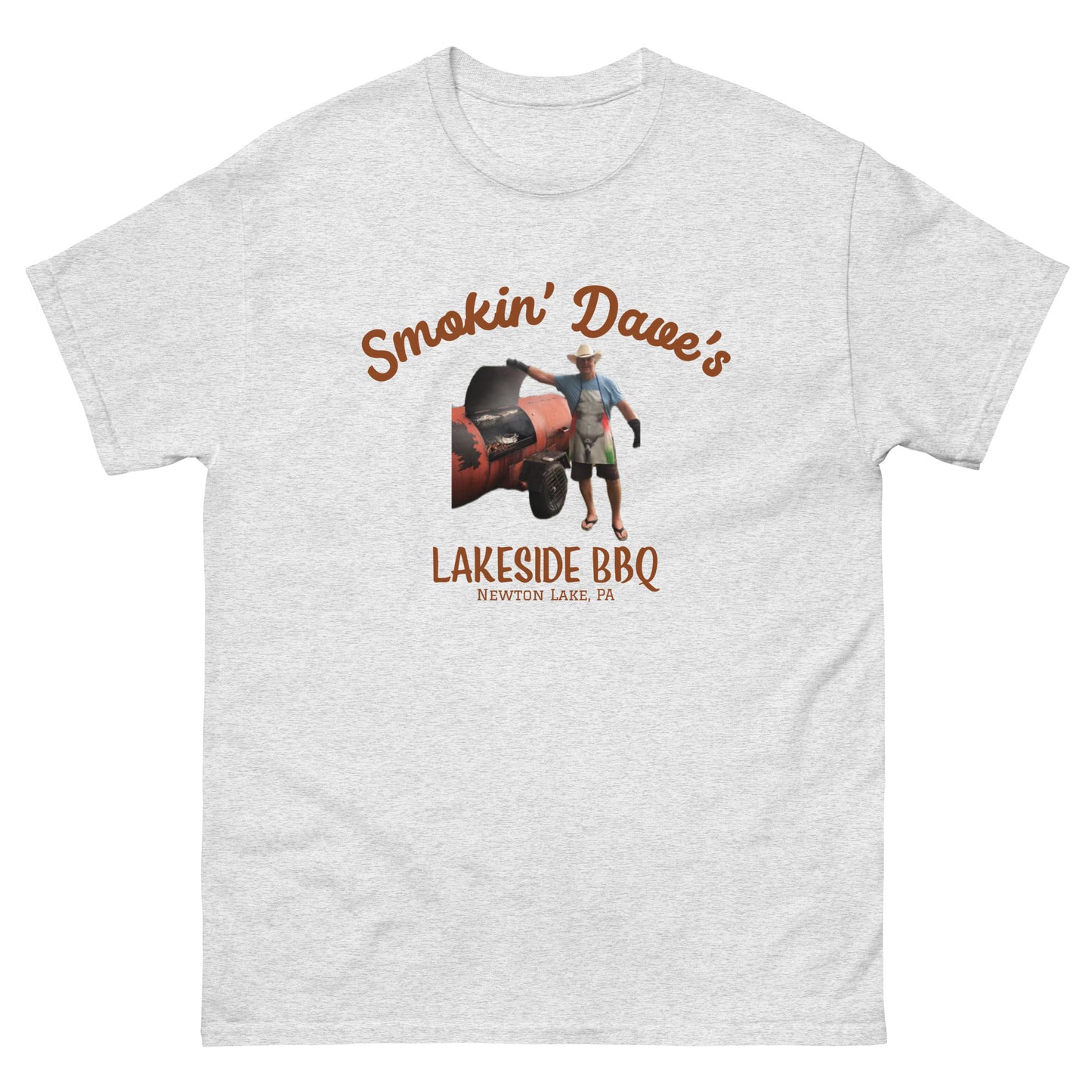 Smokin' Daves Lakeside BBQ Unisex classic tee