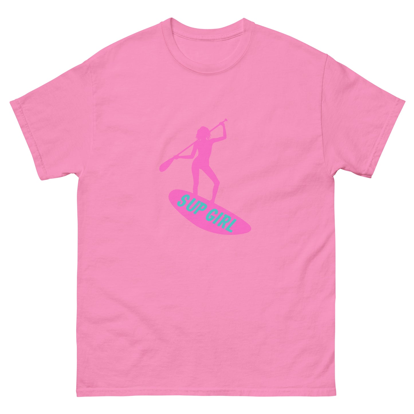 Sup Girl Pink Paddle Girl classic tee