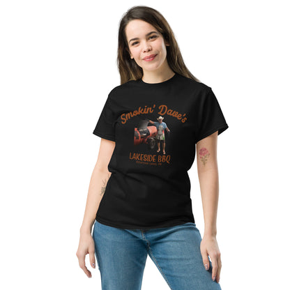 Smokin' Daves Lakeside BBQ Unisex classic tee