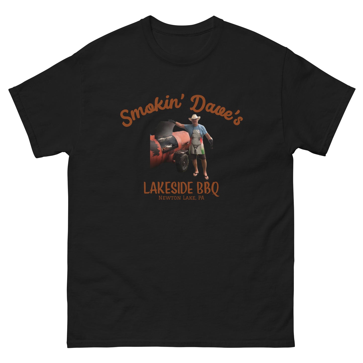 Smokin' Daves Lakeside BBQ Unisex classic tee