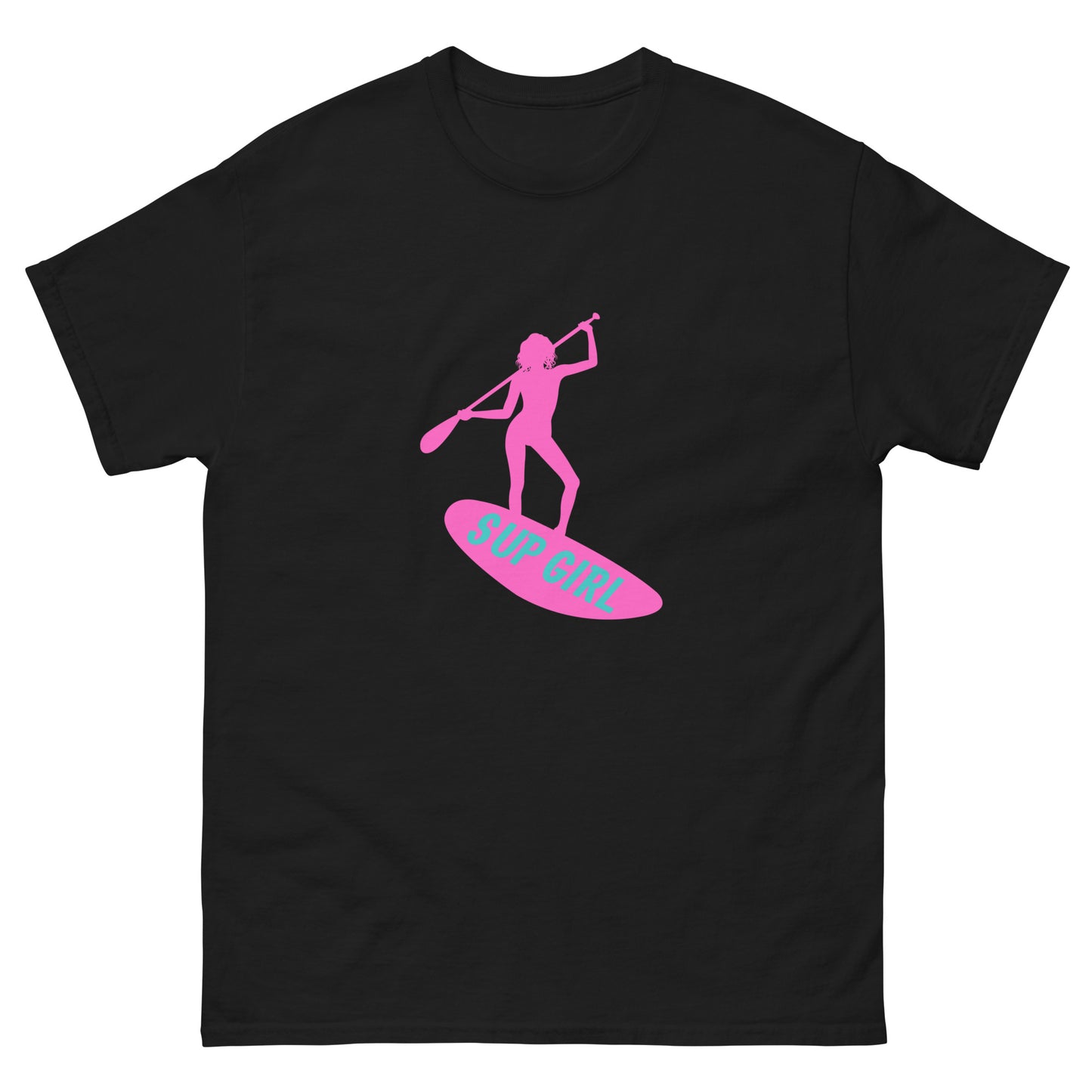 Sup Girl Pink Paddle Girl classic tee