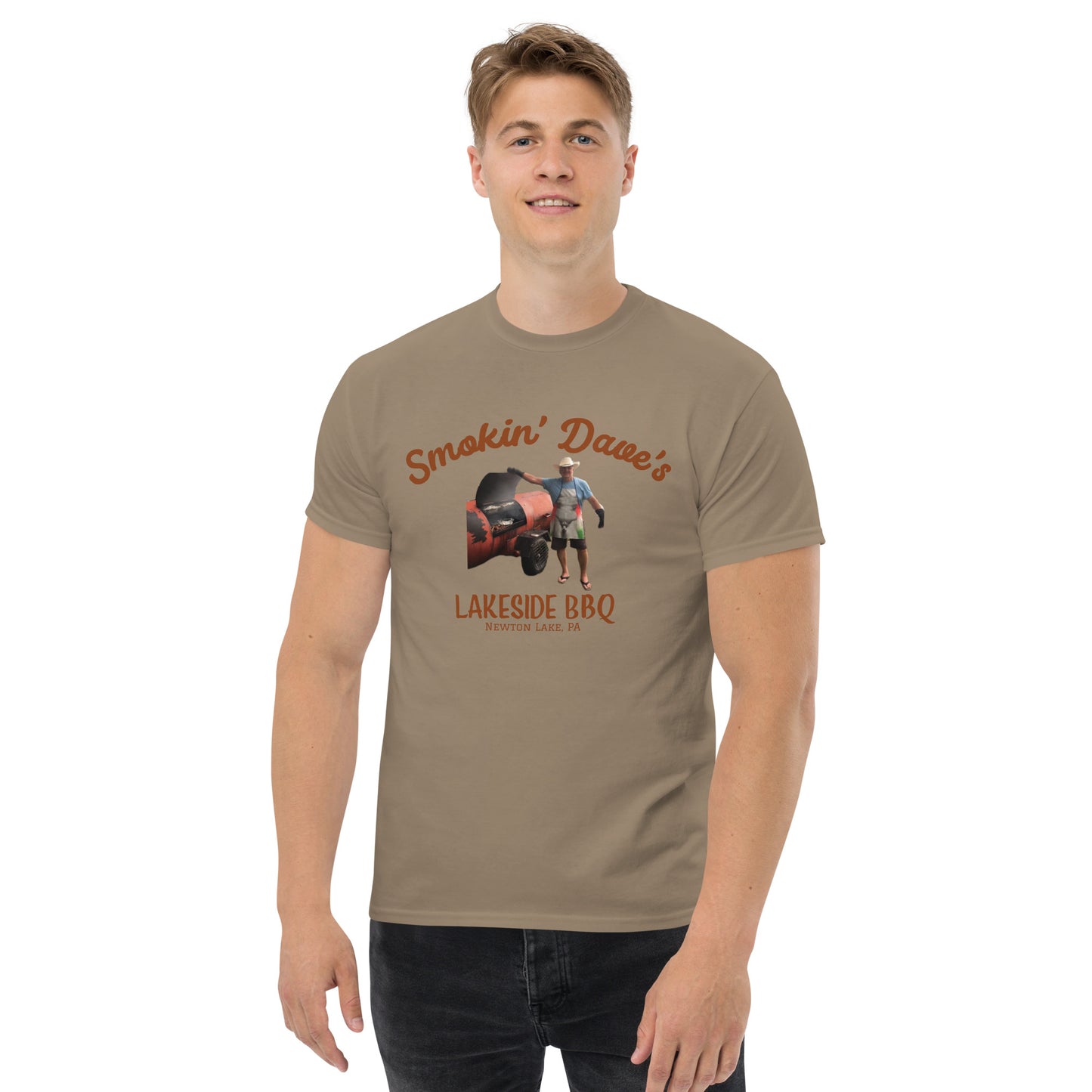 Smokin' Daves Lakeside BBQ Unisex classic tee