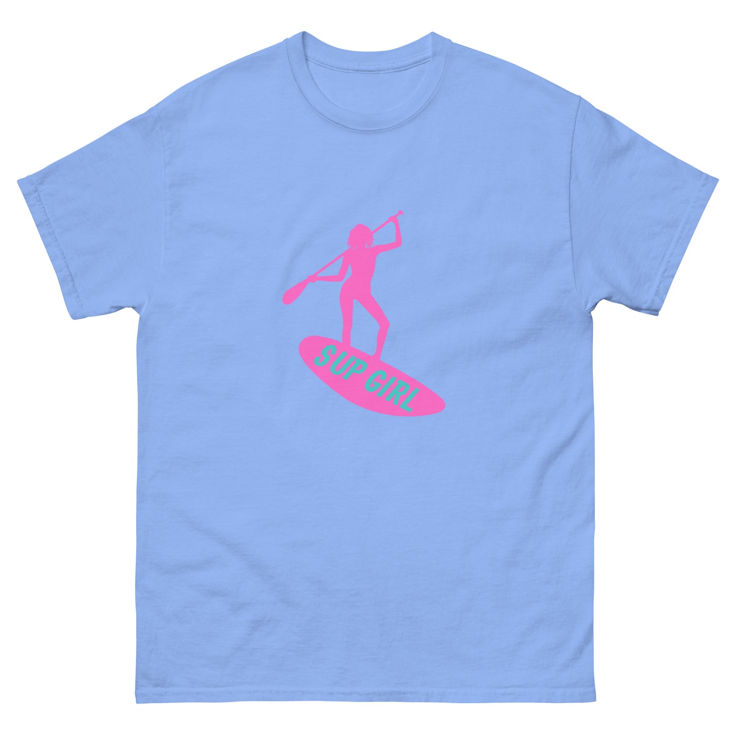 Sup Girl Pink Paddle Girl classic tee