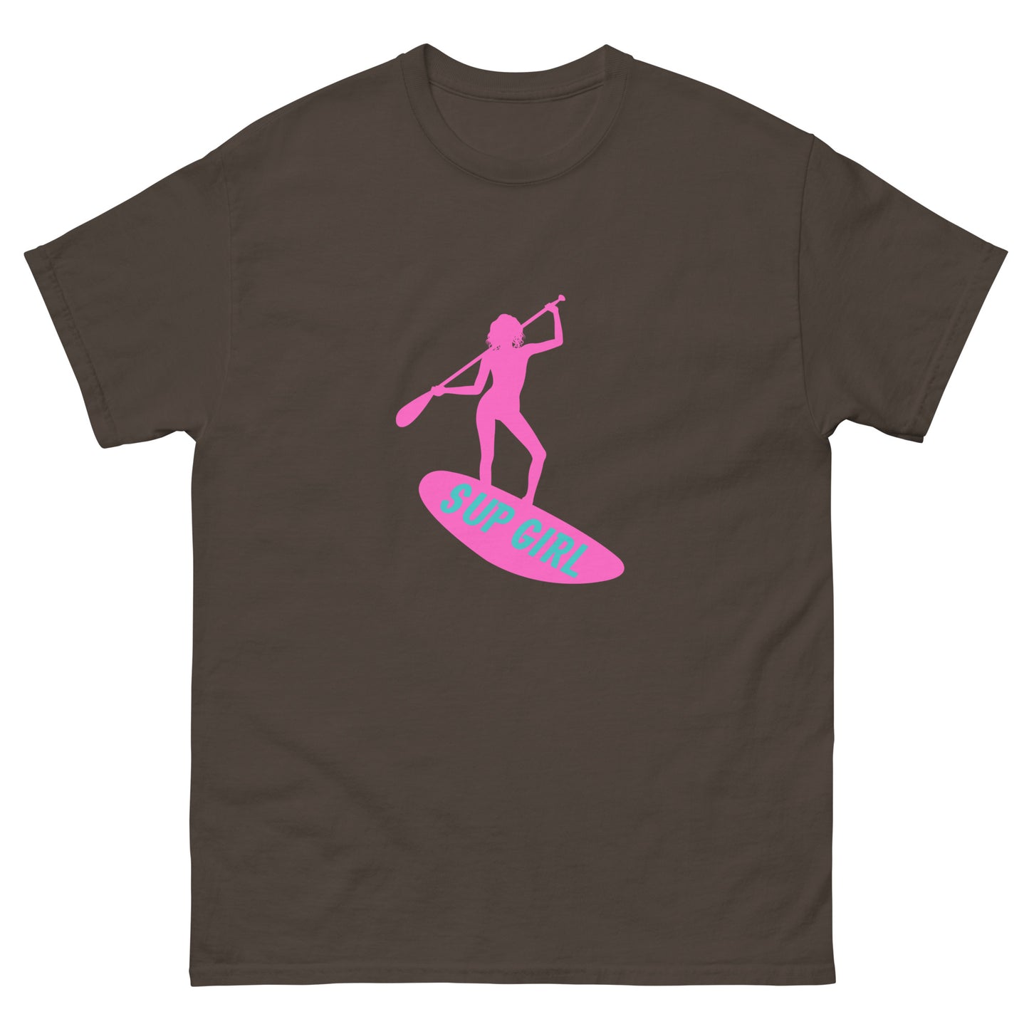 Sup Girl Pink Paddle Girl classic tee