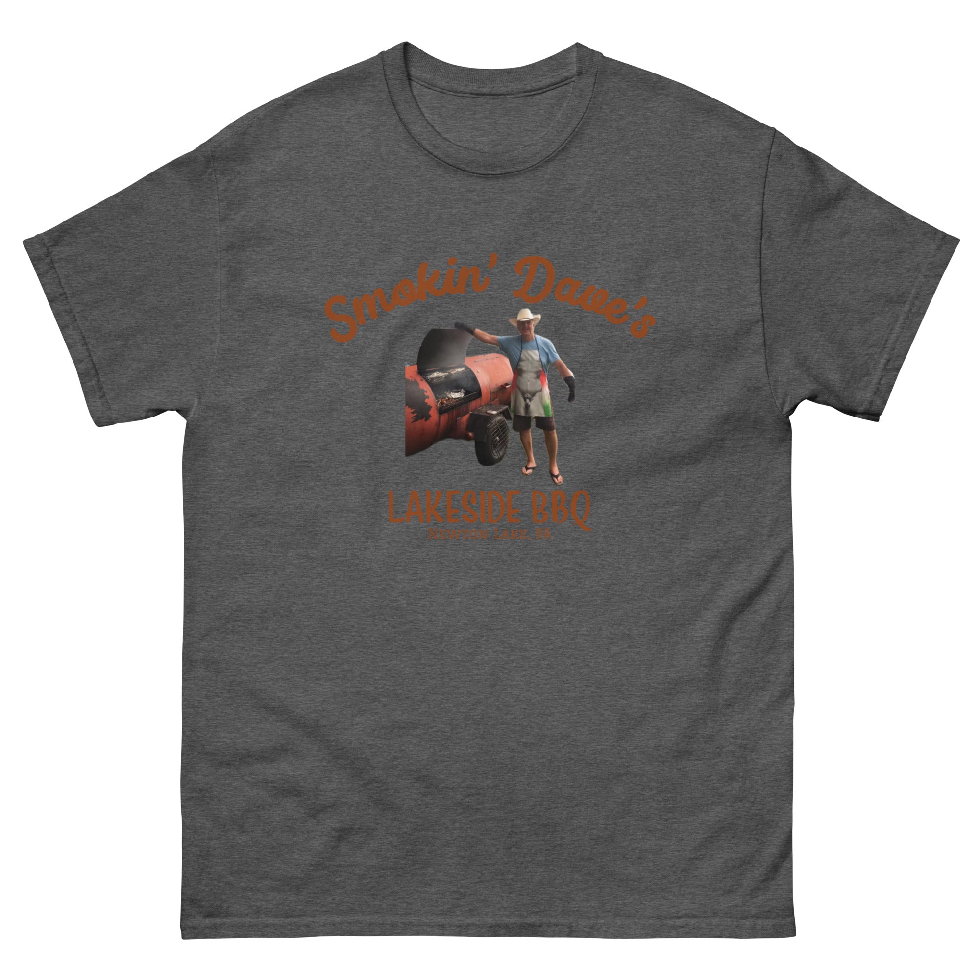 Smokin' Daves Lakeside BBQ Unisex classic tee