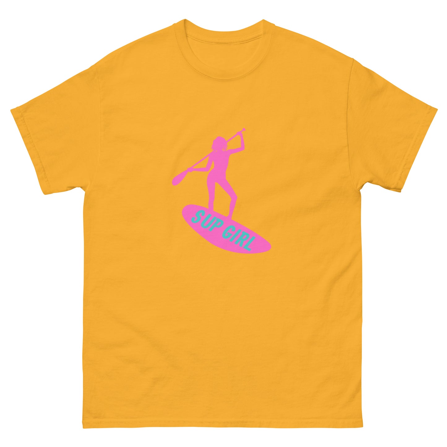 Sup Girl Pink Paddle Girl classic tee
