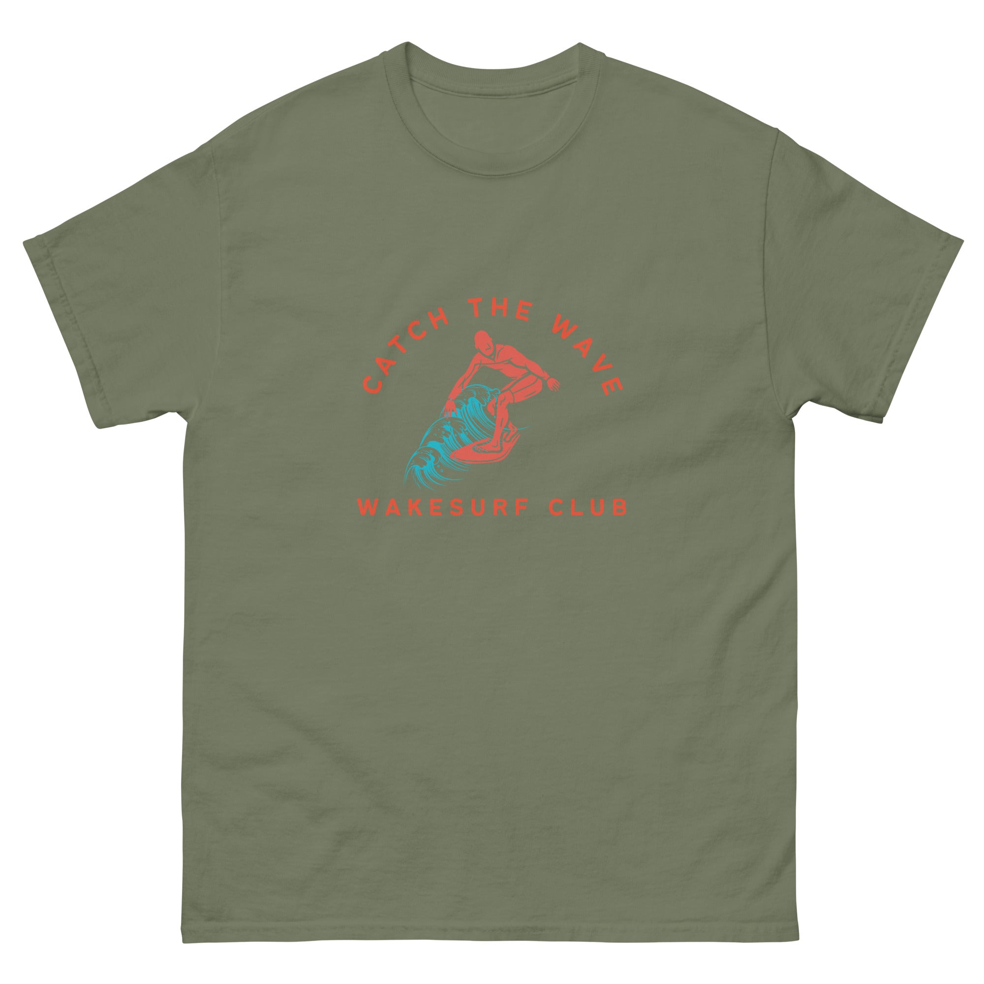 Catch The Wave Wakesurf Club Unisex classic tee