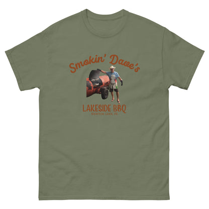 Smokin' Daves Lakeside BBQ Unisex classic tee