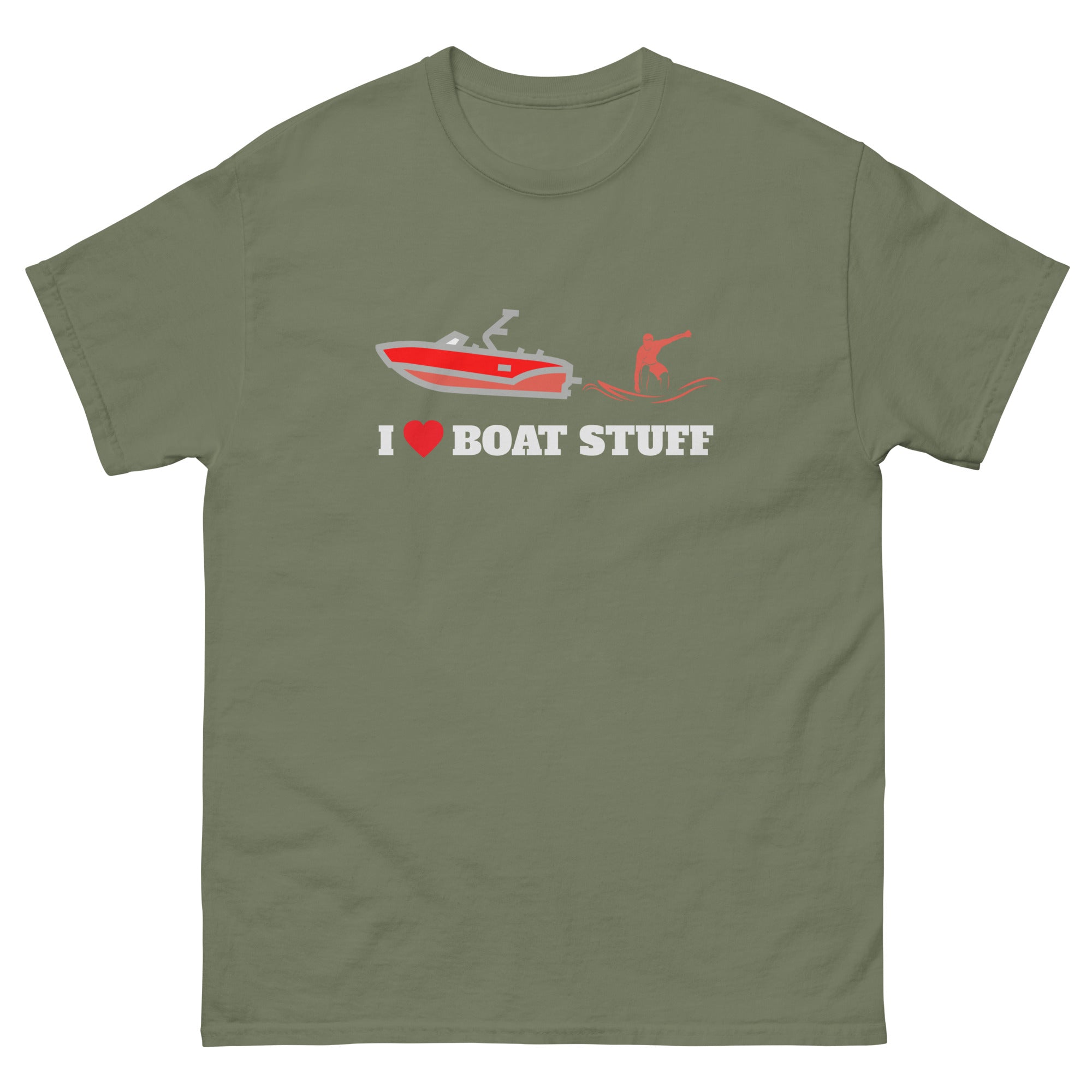 I Heart Boat Stuff Unisex classic tee