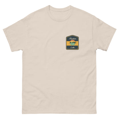 Newton Lake Badge Left Chest Unisex classic tee
