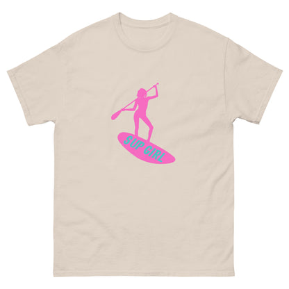 Sup Girl Pink Paddle Girl classic tee