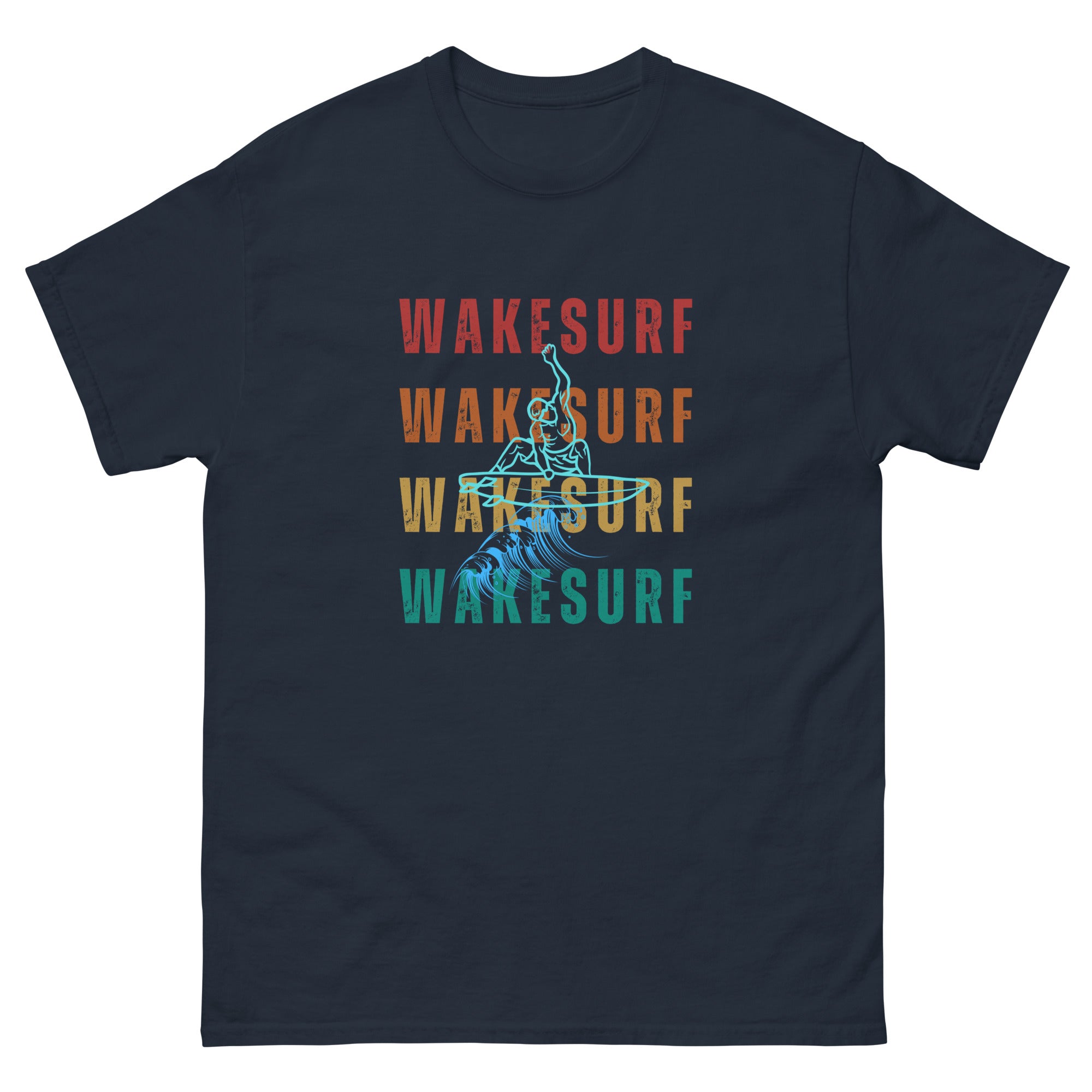 WAKESURF & Jumping Surfer Unisex classic tee
