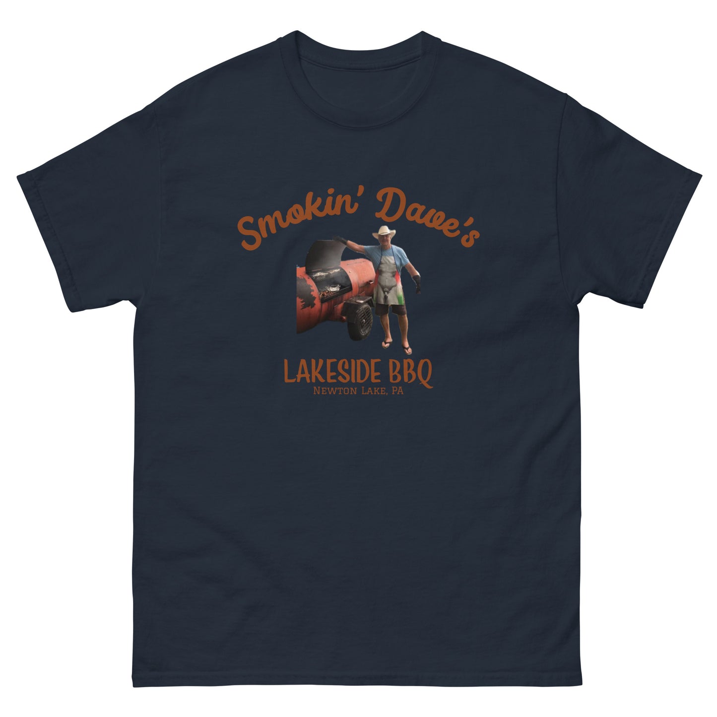 Smokin' Daves Lakeside BBQ Unisex classic tee