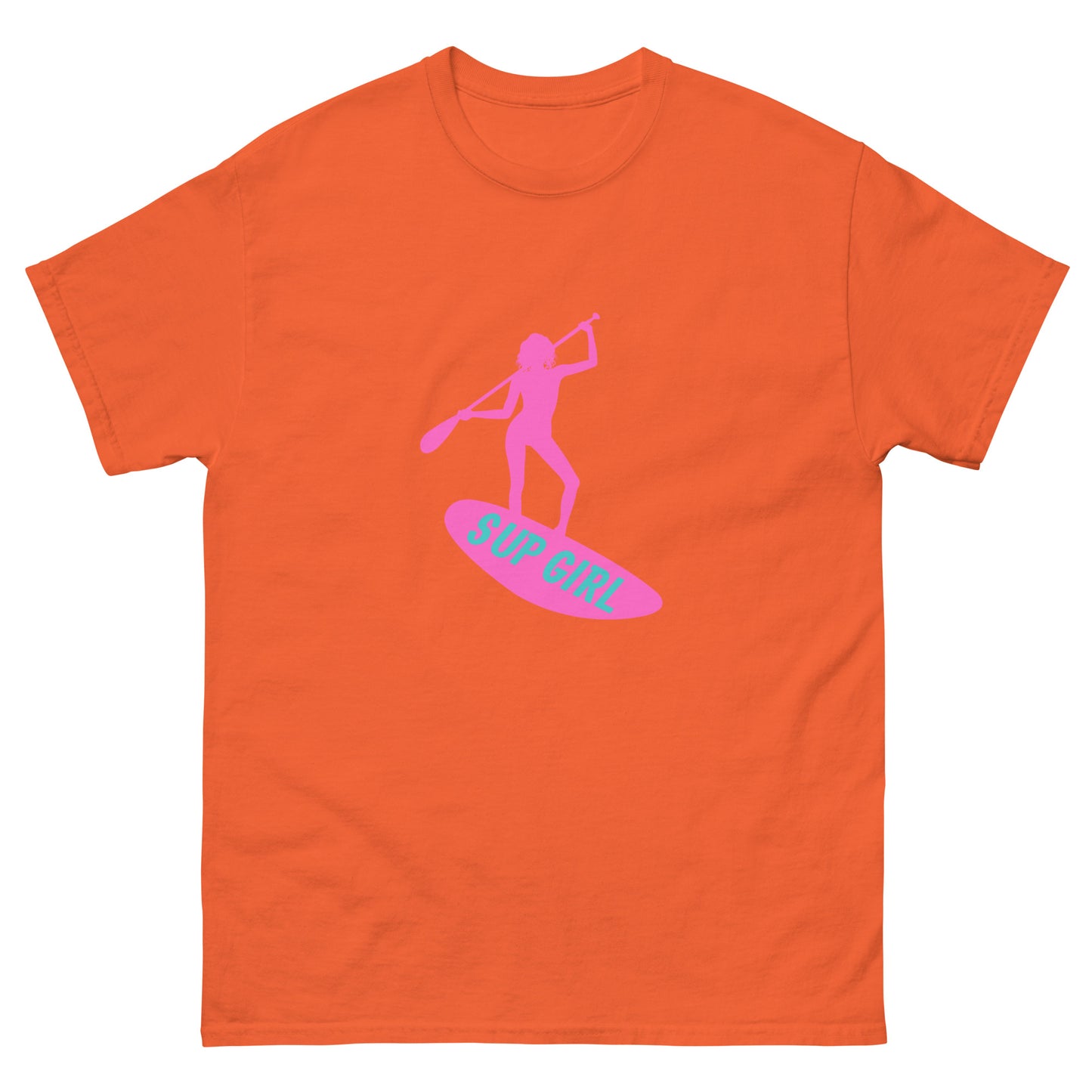 Sup Girl Pink Paddle Girl classic tee
