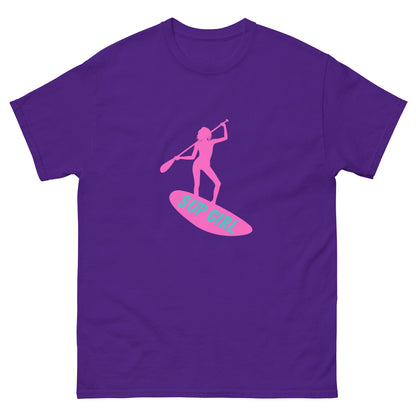 Sup Girl Pink Paddle Girl classic tee
