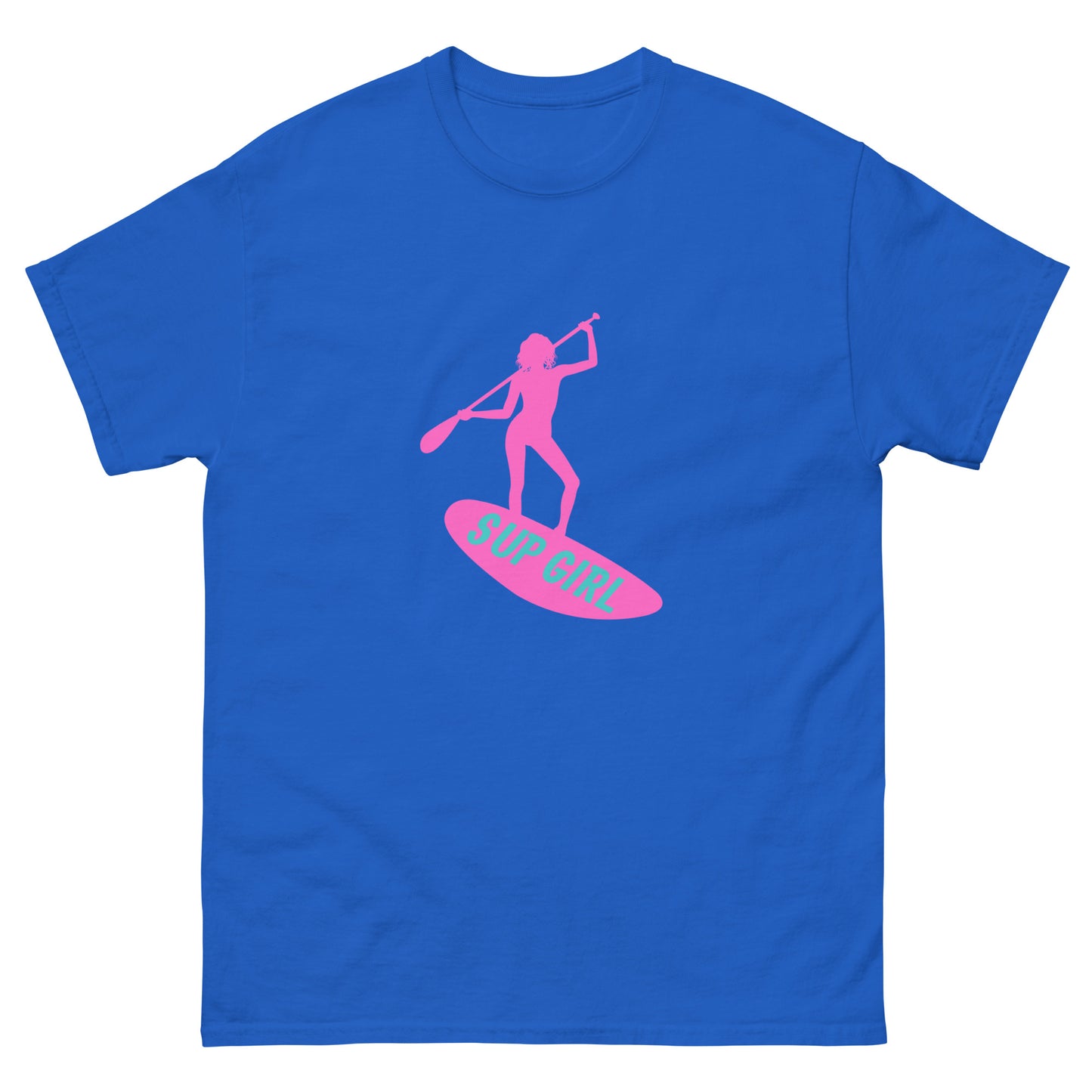 Sup Girl Pink Paddle Girl classic tee