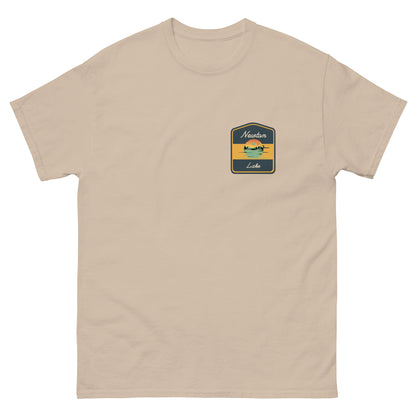 Newton Lake Badge Left Chest Unisex classic tee