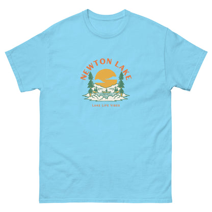 Newton Lake Trees and Lake Unisex classic tee