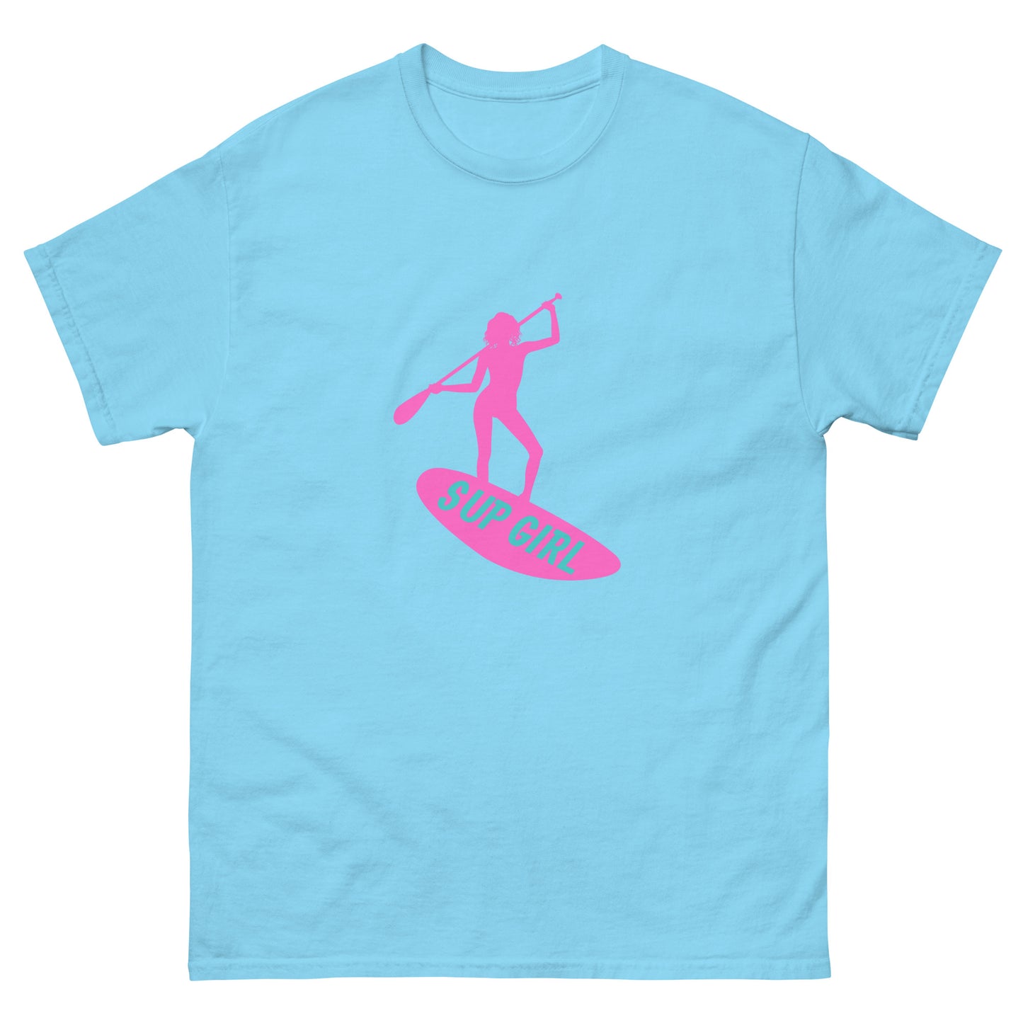 Sup Girl Pink Paddle Girl classic tee