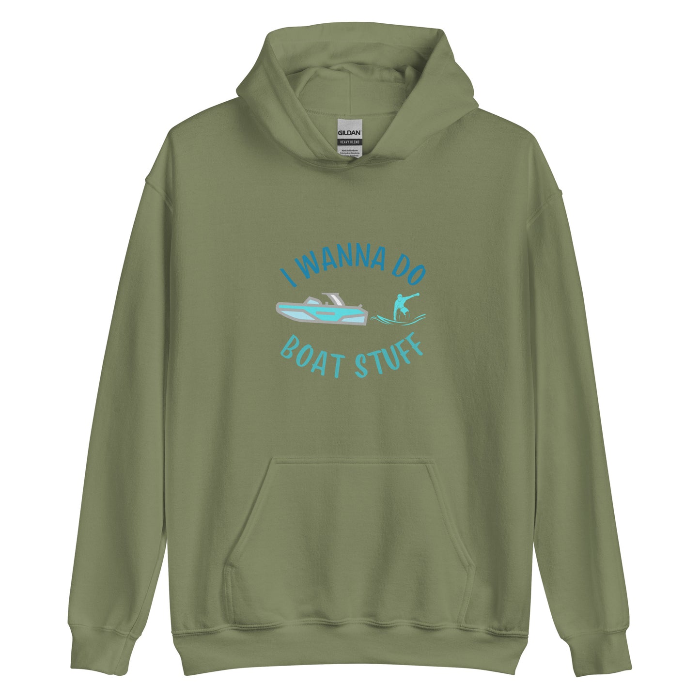 I Wanna Do Boat Stuff Unisex Hoodie