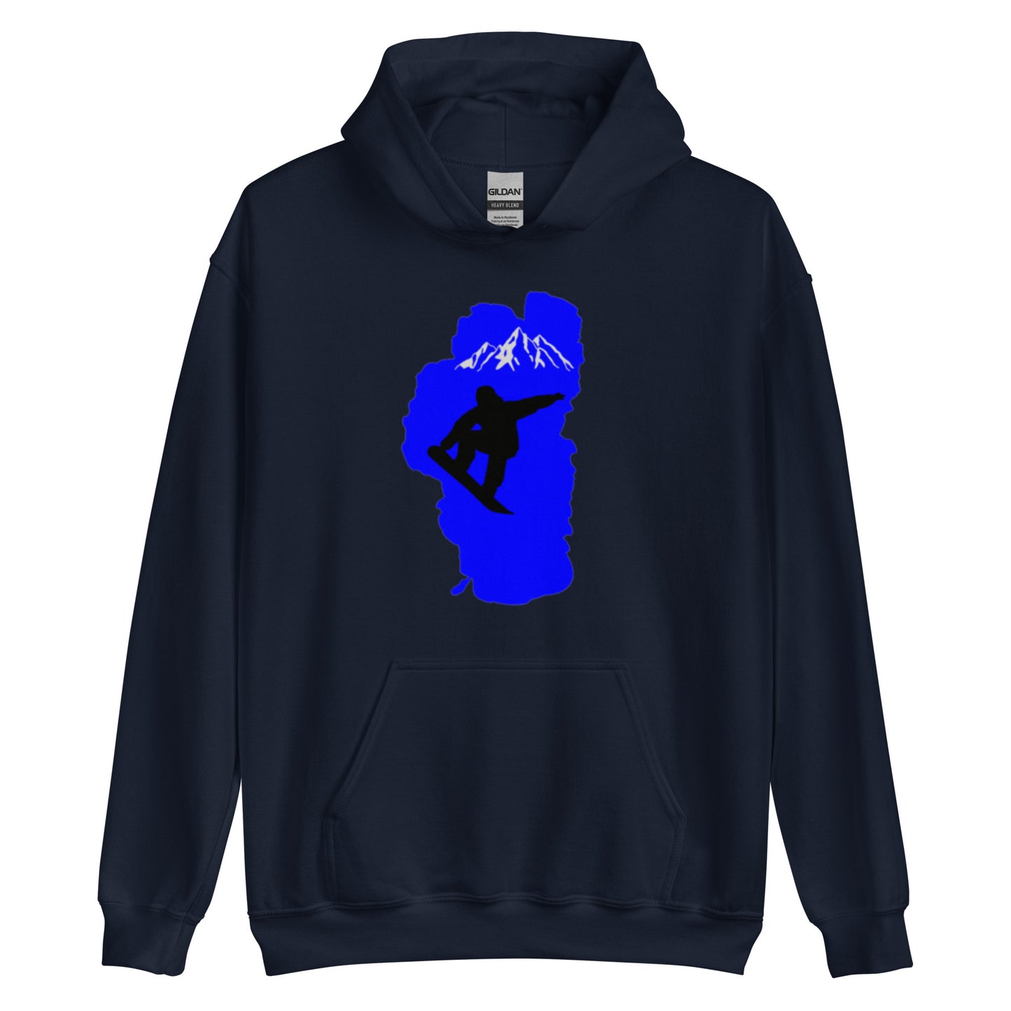 Lake Tahoe Mountains Snowboard Club Unisex Hoodie