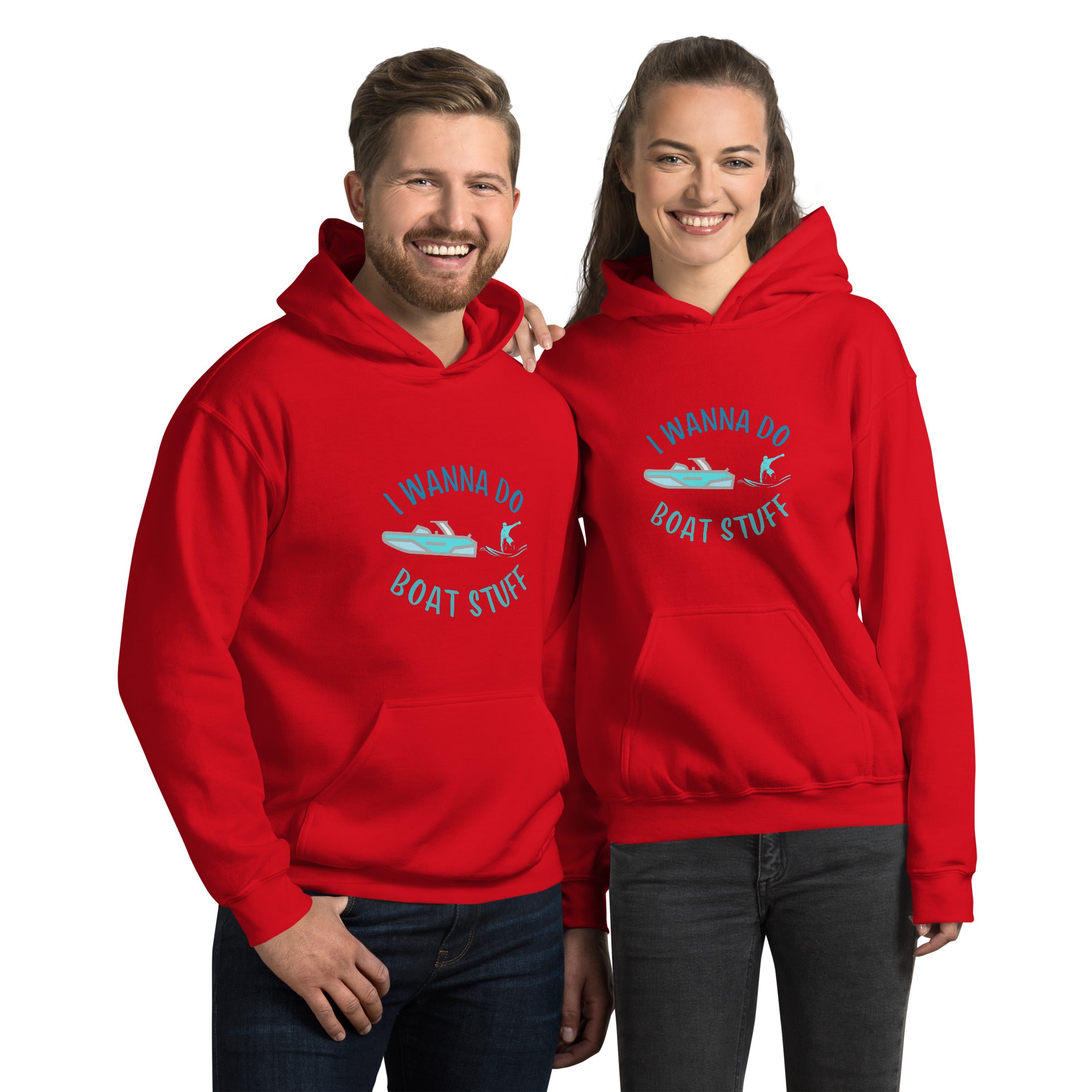 I Wanna Do Boat Stuff Unisex Hoodie