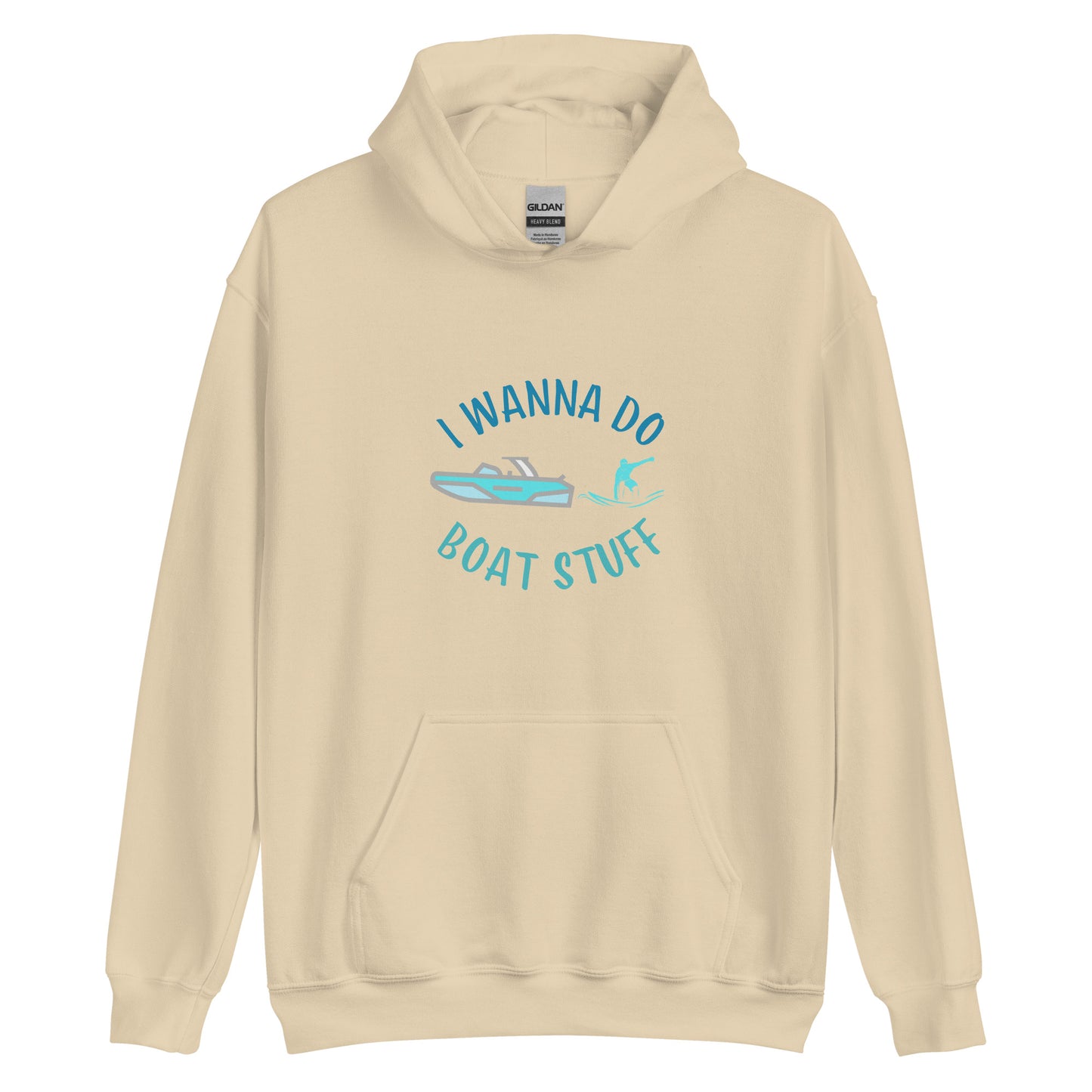I Wanna Do Boat Stuff Unisex Hoodie