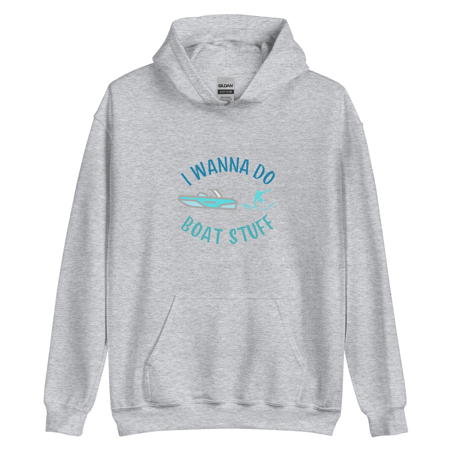 I Wanna Do Boat Stuff Unisex Hoodie