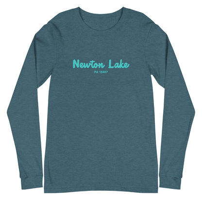 Newton Lake PA 18407 Unisex Long Sleeve Tee