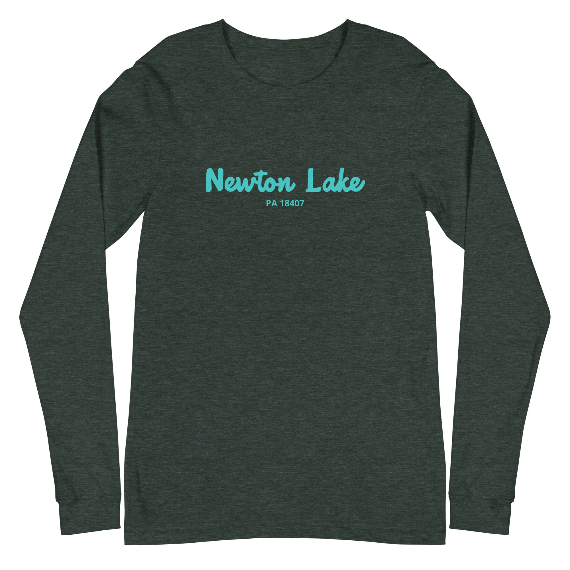 Newton Lake PA 18407 Unisex Long Sleeve Tee