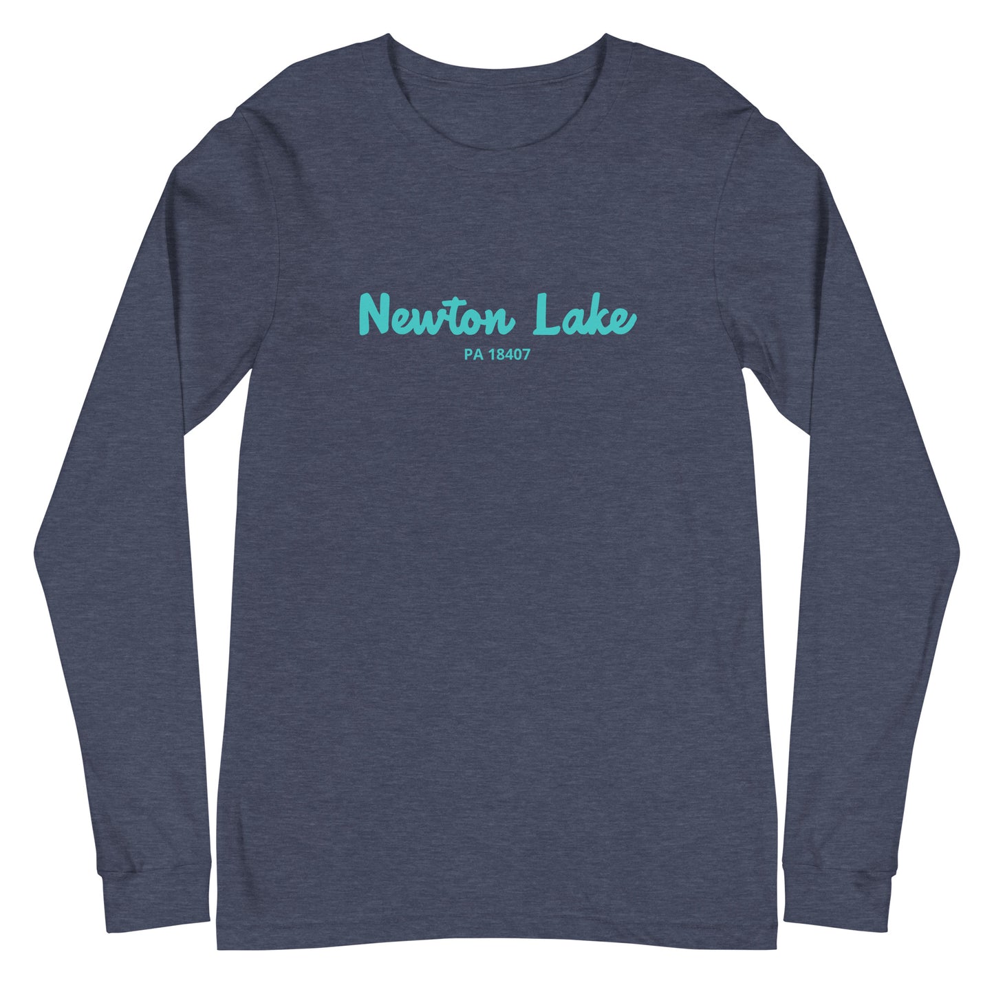 Newton Lake PA 18407 Unisex Long Sleeve Tee