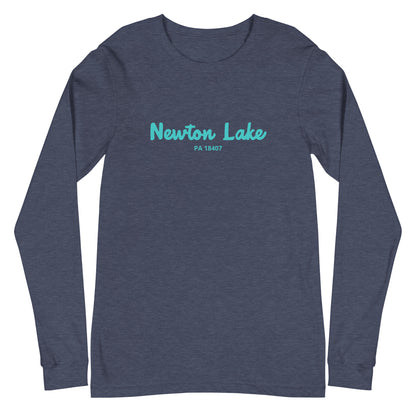 Newton Lake PA 18407 Unisex Long Sleeve Tee