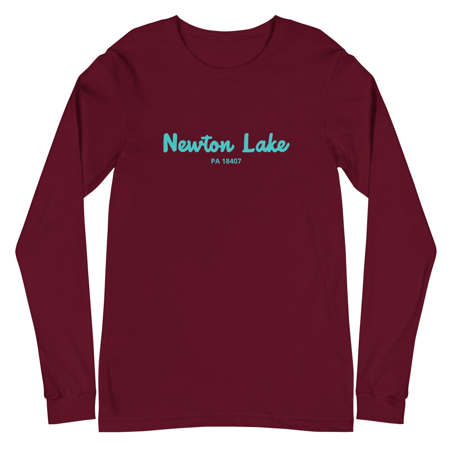Newton Lake PA 18407 Unisex Long Sleeve Tee