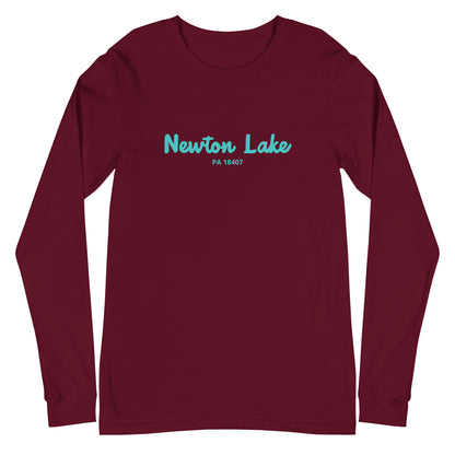 Newton Lake PA 18407 Unisex Long Sleeve Tee
