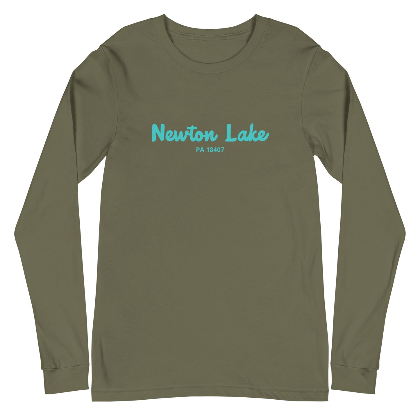Newton Lake PA 18407 Unisex Long Sleeve Tee